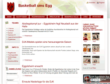 Tablet Screenshot of basketball.djkeggolsheim.de